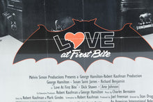 Load image into Gallery viewer, Love At First Bite Movie Poster Framed 1979 Dracula Comedy Film 27x41
