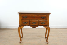 Load image into Gallery viewer, Solid Cherry Lowboy Chest with Inlaid Top and Cabriole Legs
