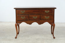 Load image into Gallery viewer, Traditional Solid Cherry Lowboy Chest with Queen Anne Legs
