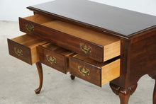Load image into Gallery viewer, Traditional Solid Cherry Lowboy Chest with Queen Anne Legs
