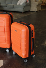 Load image into Gallery viewer, SHOWKOO Orange 2 Piece Hardside Spinner Luggage Set TSA Lock Expandable
