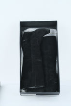 Load image into Gallery viewer, Luxury Rebel Effie Black Suede Wedge Boots Size 37 5M Knee High
