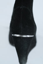 Load image into Gallery viewer, Luxury Rebel Effie Black Suede Wedge Boots Size 37 5M Knee High
