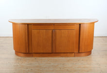 Load image into Gallery viewer, Danish Modern Teak Credenza Sideboard by Lysgaard Mobler
