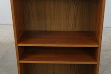 Load image into Gallery viewer, Mid-Century Modern Teak Narrow Bookcase with Adjustable Shelving
