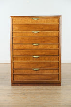 Load image into Gallery viewer, MCM Campaigner Style 5-Drawer Chest by Dixie
