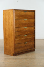 Load image into Gallery viewer, MCM Campaigner Style 5-Drawer Chest by Dixie
