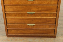 Load image into Gallery viewer, MCM Campaigner Style 5-Drawer Chest by Dixie
