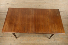 Load image into Gallery viewer, MCM Teak Dining Set by Knoll – Table &amp; 6 Chairs
