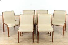 Load image into Gallery viewer, MCM Teak Dining Set by Knoll – Table &amp; 6 Chairs
