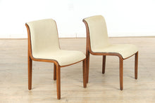 Load image into Gallery viewer, MCM Teak Dining Set by Knoll – Table &amp; 6 Chairs
