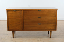 Load image into Gallery viewer, Mid Century Modern Bassett Buffet Server Credenza in Walnut
