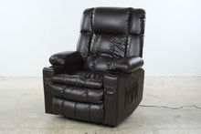 Load image into Gallery viewer, MCombo Dual Motor Power Lift Recliner Chair with Heat and Massage – Brown
