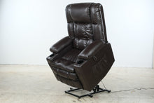 Load image into Gallery viewer, MCombo Dual Motor Power Lift Recliner Chair with Heat and Massage – Brown

