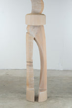 Load image into Gallery viewer, Michael Joerling Monumental Hand Carved Wood Sculpture Organic Modern Contemporary 86 Inch
