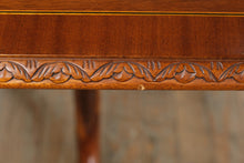 Load image into Gallery viewer, Councill Craftsmen Style Mahogany Double Pedestal Dining Table with 8 Chippendale Chairs
