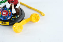 Load image into Gallery viewer, M&amp;MS Animated Telephone Candy Characters Desk Phone Red Yellow Blue Collectible
