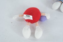 Load image into Gallery viewer, M and M Plush Character Set Green Red Blue Sassy Hot Cool Hearts Galerie
