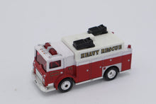 Load image into Gallery viewer, Matchbox Houston Fire Dept. Heavy Rescue Truck (Mack Auxiliary Power Truck, 1:64 Diecast, 1991 Release)
