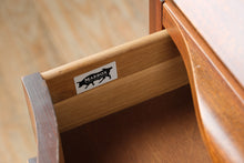 Load image into Gallery viewer, Vintage Maddox Mahogany Secretary Desk with Bookcase and Ball and Claw Feet
