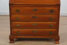 Load image into Gallery viewer, Maddox Colonial Reproductions Solid Cherry Slant Front Secretary Desk

