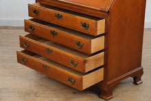 Load image into Gallery viewer, Maddox Colonial Reproductions Solid Cherry Slant Front Secretary Desk
