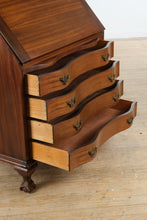 Load image into Gallery viewer, Vintage Maddox Mahogany Secretary Desk with Bookcase Top
