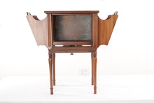 Load image into Gallery viewer, Reading Side Table with Humidor Cabinet - Rare!
