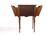 Load image into Gallery viewer, Reading Side Table with Humidor Cabinet - Rare!
