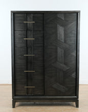 Load image into Gallery viewer, Magnussen Proximity Heights Door Chest B4450-13, Charcoal Gray Storage Cabinet 44x64
