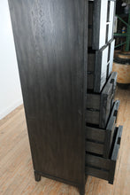 Load image into Gallery viewer, Magnussen Proximity Heights Door Chest B4450-13, Charcoal Gray Storage Cabinet 44x64
