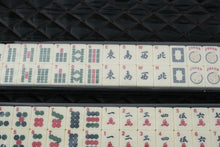 Load image into Gallery viewer, American Mahjong Set 166 Tiles Racks Pushers Quilted Carrying Bag
