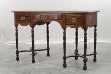Load image into Gallery viewer, Mahogany 8-Legged Writing Desk / Vanity
