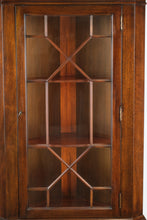 Load image into Gallery viewer, Henkel Harris Genuine Mahogany Illuminated Corner China Cabinet – Style 1112 HL

