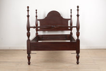 Load image into Gallery viewer, Mahogany Cupola Twin Size Bed
