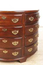 Load image into Gallery viewer, Mahogany Demi Lune Chest by Madison Square
