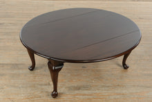 Load image into Gallery viewer, Henkel-Harris Genuine Mahogany Queen Anne Drop-Leaf Coffee Table
