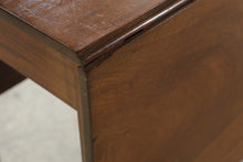 Load image into Gallery viewer, Solid Mahogany Drop Leaf Dining Table with Swing-Out Support Legs
