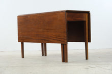 Load image into Gallery viewer, Solid Mahogany Drop Leaf Dining Table with Swing-Out Support Legs
