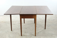 Load image into Gallery viewer, Solid Mahogany Drop Leaf Dining Table with Swing-Out Support Legs
