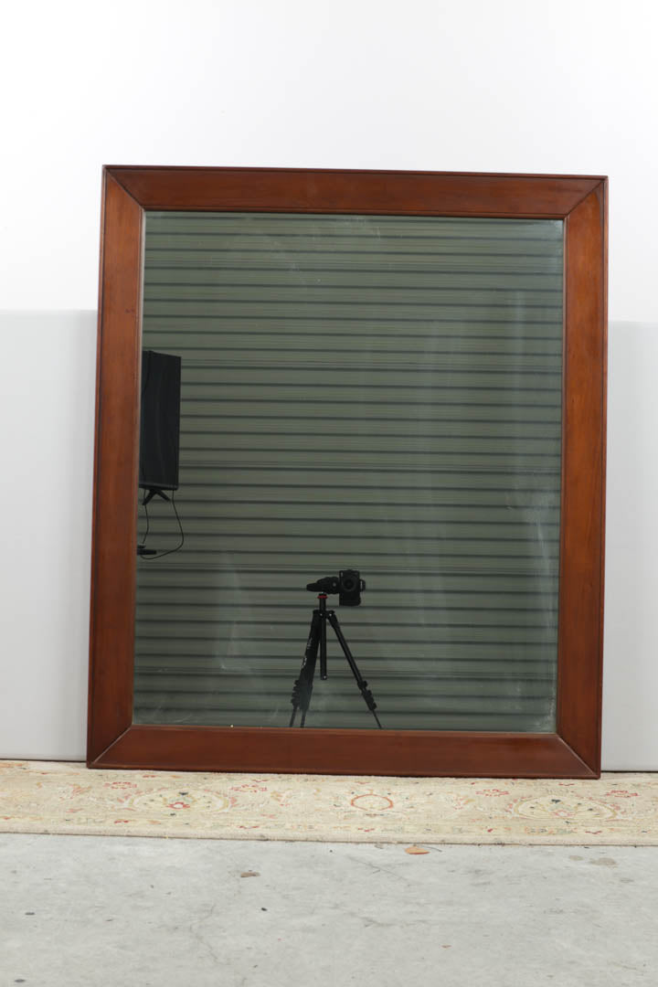 Mahogany Framed Mirror - 33