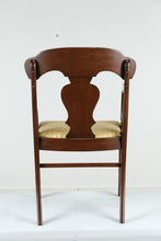 Load image into Gallery viewer, Mahogany Tall Arm Saber Legged Chair - Tell City
