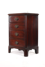 Load image into Gallery viewer, Mahogany Troon 4-Drawer Nightstand
