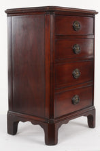 Load image into Gallery viewer, Mahogany Troon 4-Drawer Nightstand
