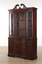 Load image into Gallery viewer, Mahogany Van Dyk China Cabinet
