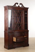 Load image into Gallery viewer, Mahogany Van Dyk China Cabinet
