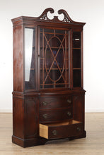 Load image into Gallery viewer, Mahogany Van Dyk China Cabinet
