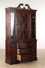 Load image into Gallery viewer, Mahogany Van Dyk China Cabinet
