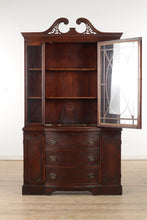 Load image into Gallery viewer, Mahogany Van Dyk China Cabinet
