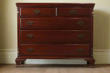 Load image into Gallery viewer, Mahogany Caniff 5-Drawer Dresser
